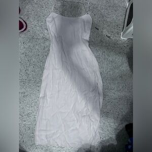 Wilfred Light Pink Spaghetti Strap Dress